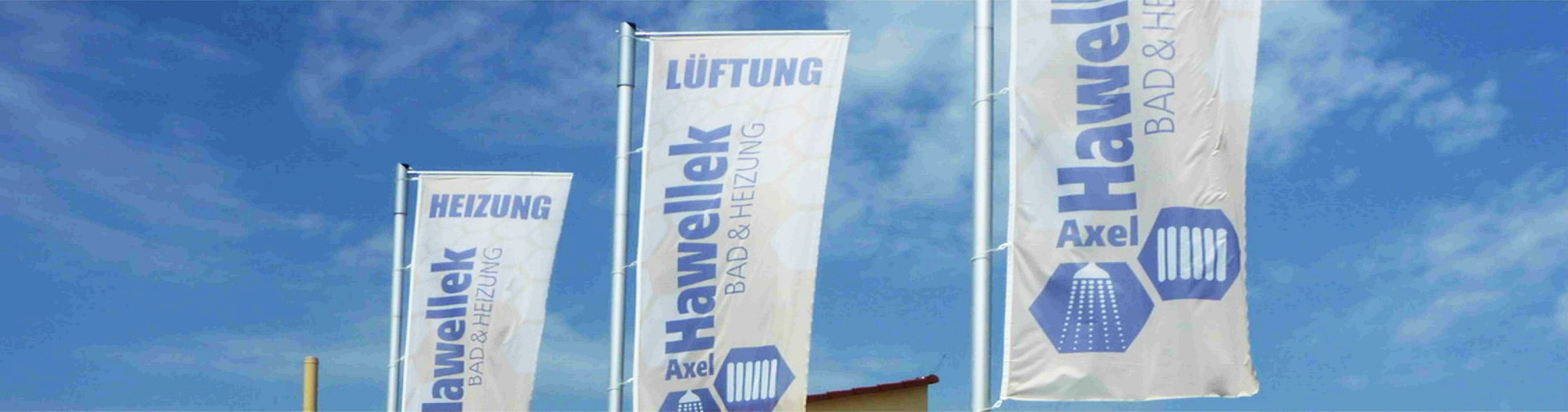 Fahnen und Fahnenmasten